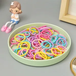 Vibrant Spectrum Braided Hair Tie Collection- Pack of 100