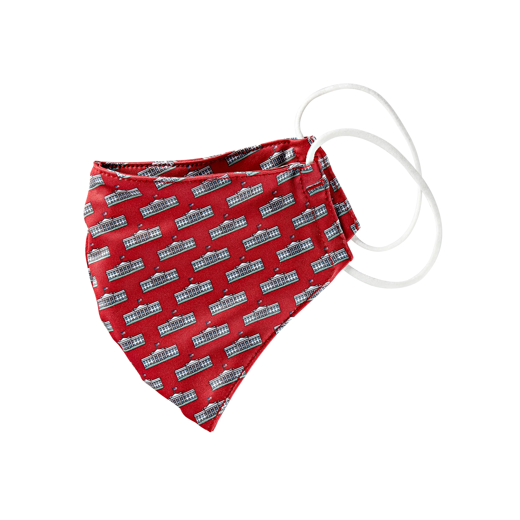Vineyard Vines Red White House Mask