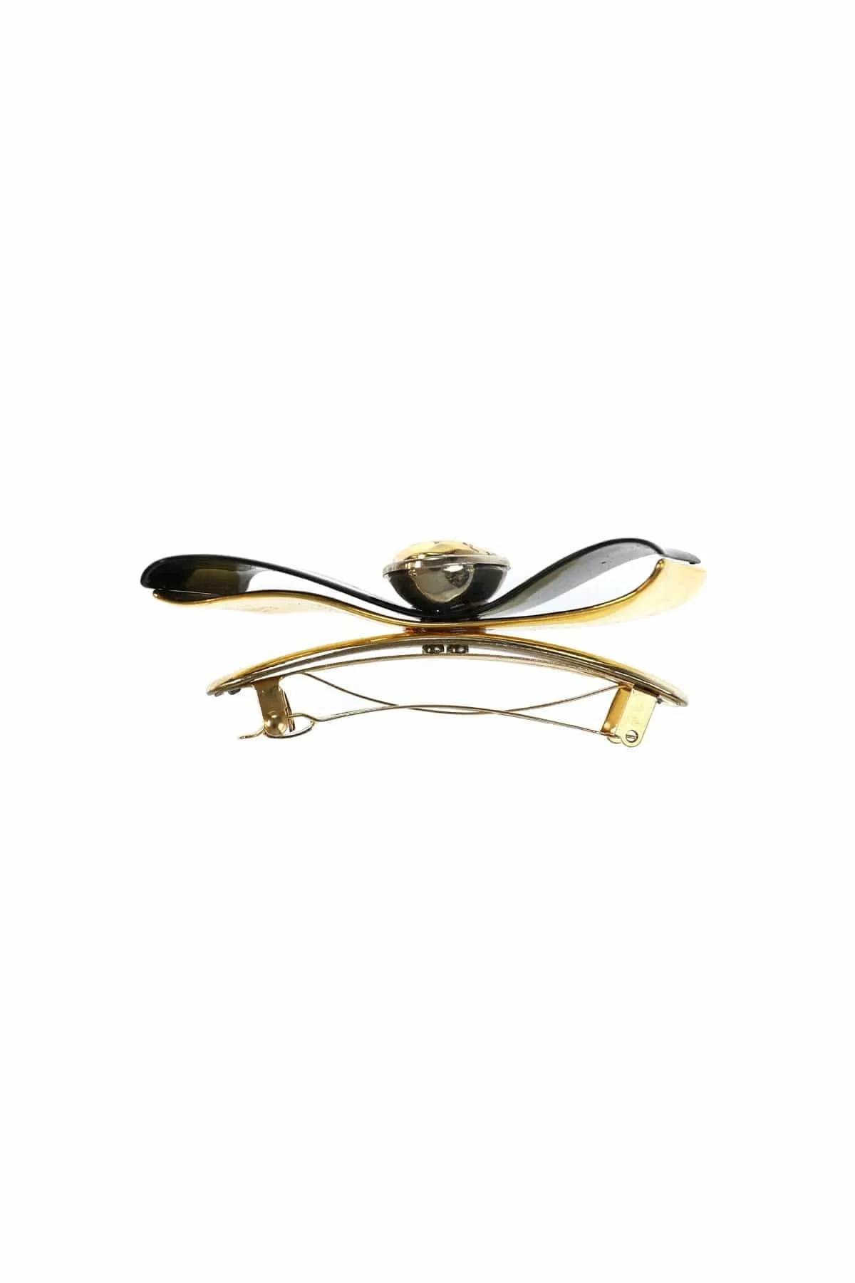 Vintage Italian Bow Hair Barrette
