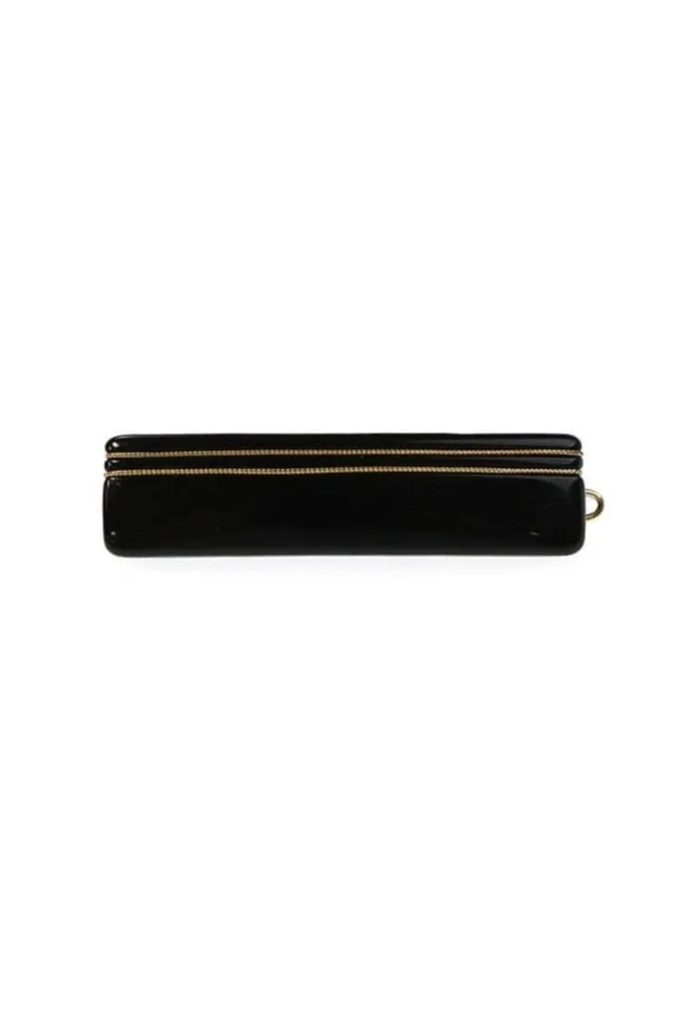 Vintage Italian Hair Barrette with Gold Inlay