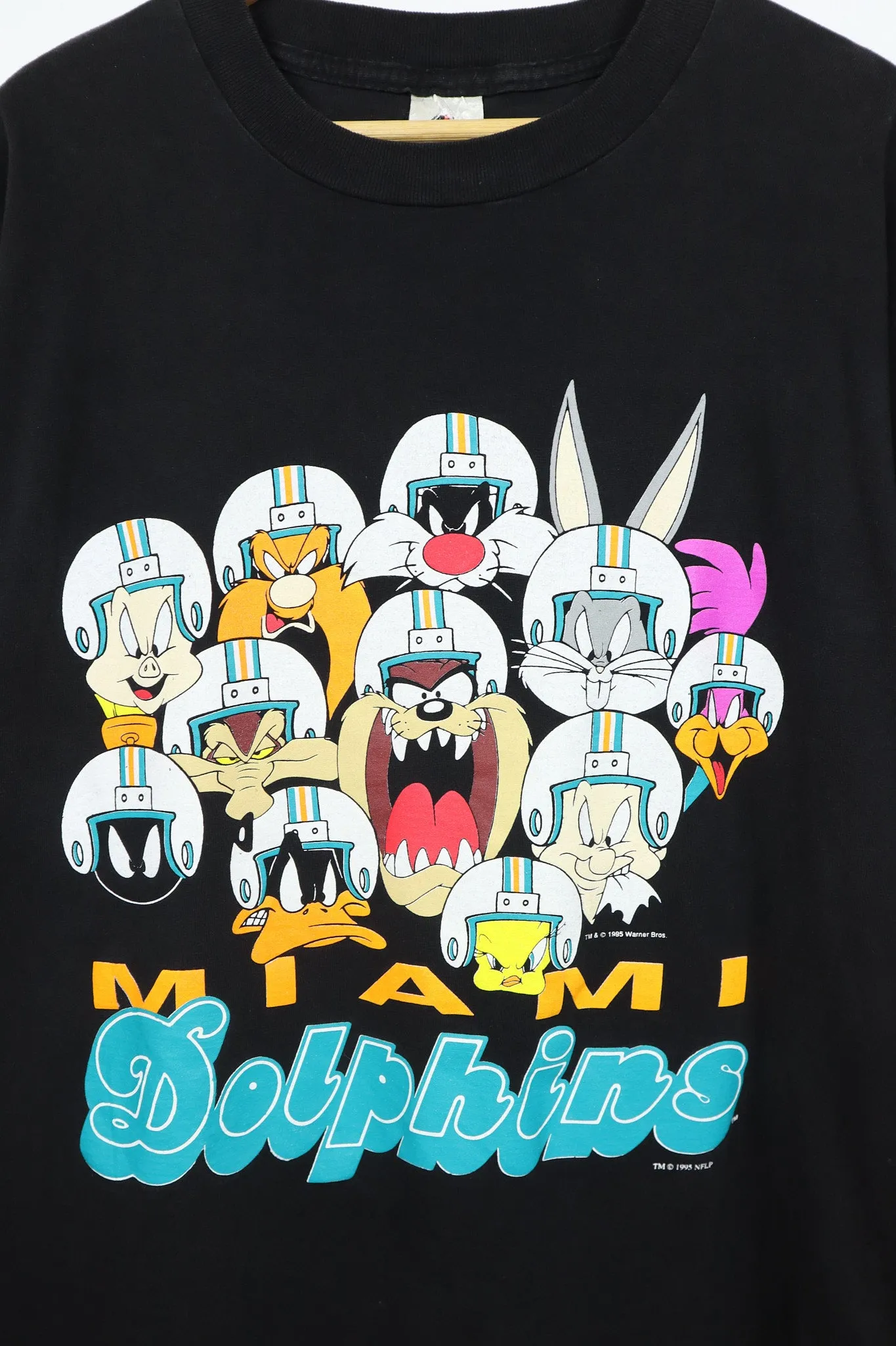 Vintage Looney Tunes Miami Dolphins Tee