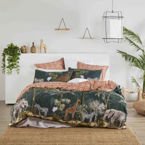 Vintage Safari Quilt Cover Set by Logan and Mason