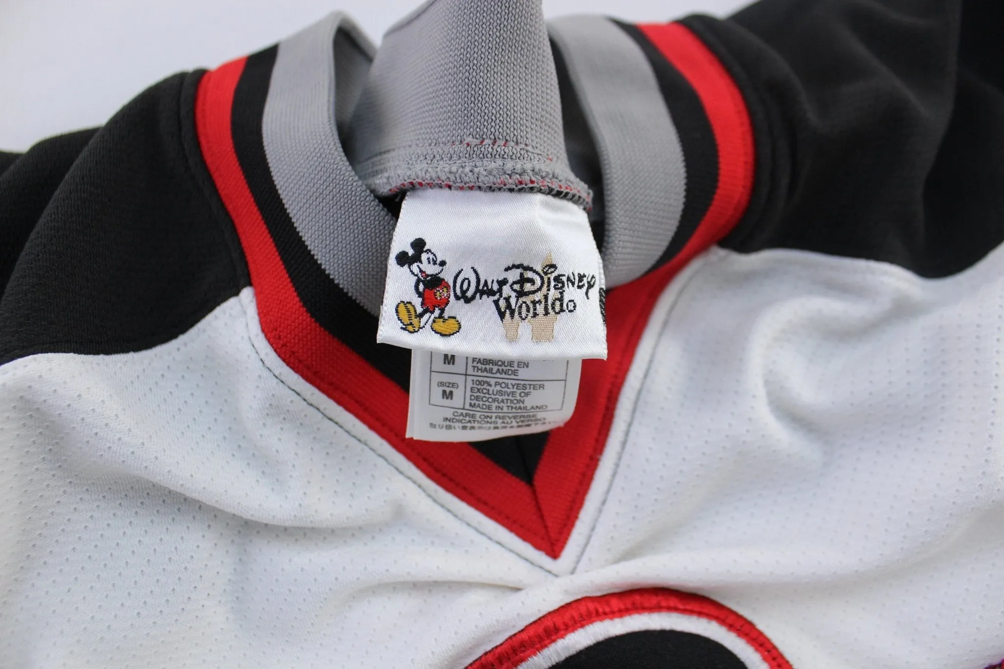 Vintage Walt Disney World Embroidered Hockey Jersey