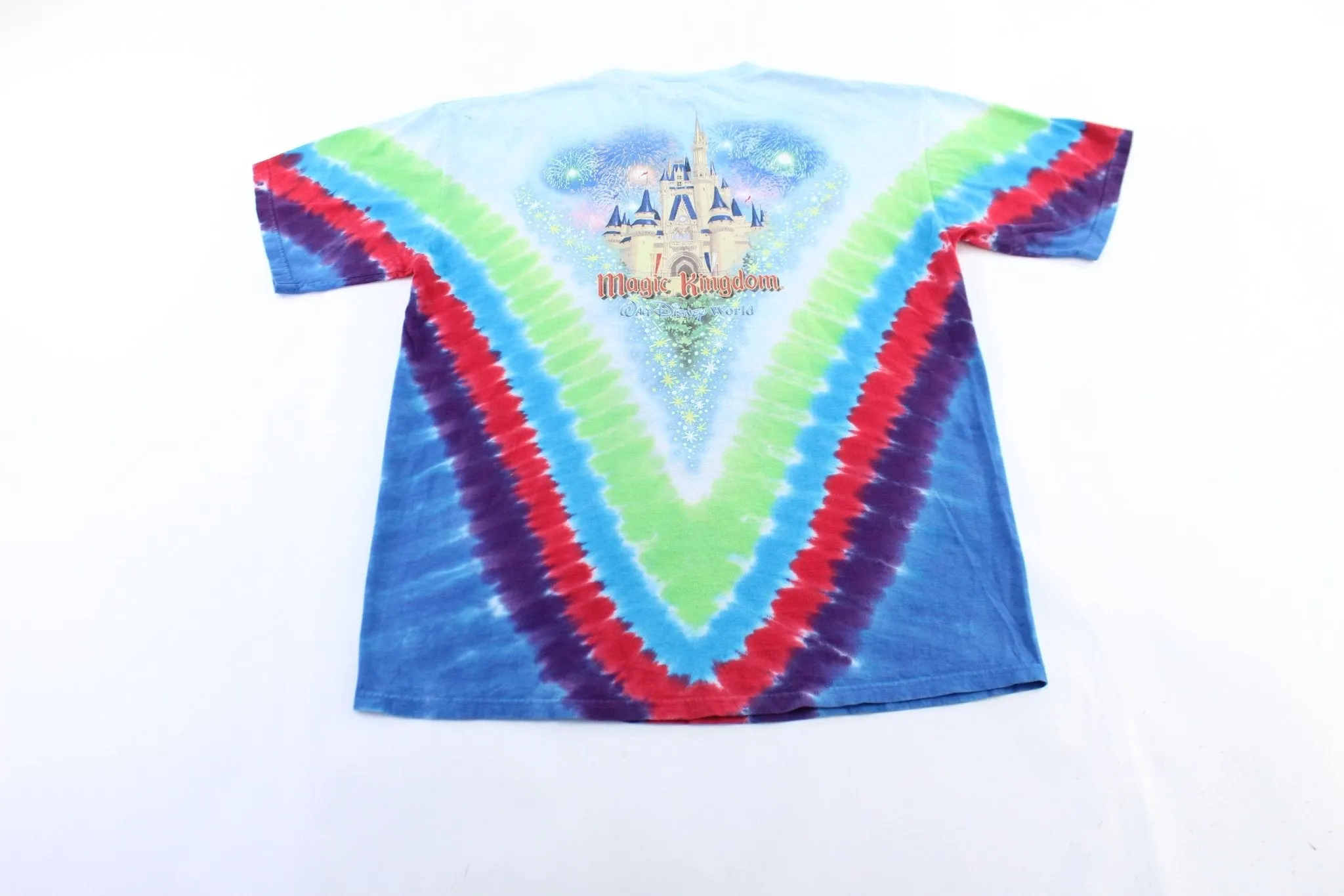 Vintage Walt Disney World Magic Kingdom Tie-Dye T-Shirt