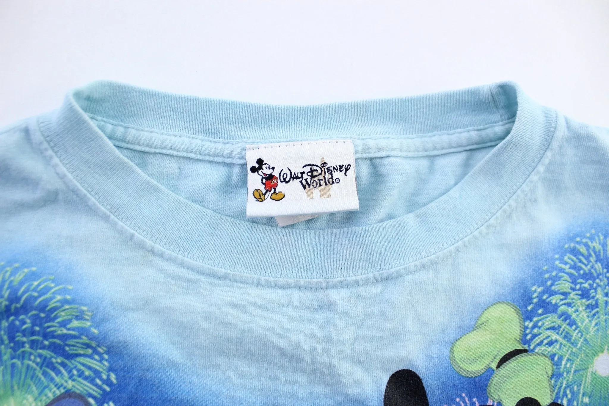 Vintage Walt Disney World Magic Kingdom Tie-Dye T-Shirt
