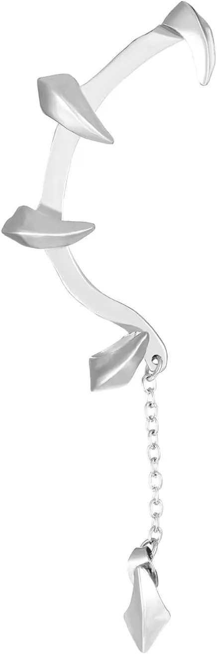 W WEILIRIAN Punk Claws Climber Earring Gold Claws Cuff Wrap Earring Claws Cartilage Cuff Earrings Halloween Cosplay Earring Jewelry for Women and Girls Gifts