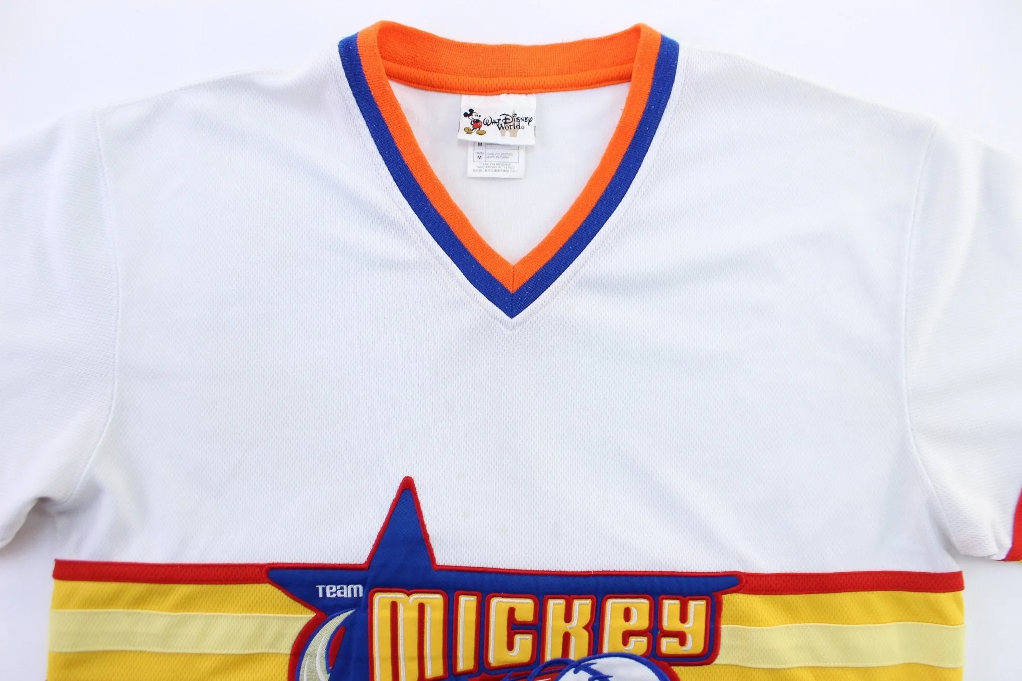 Walt Disney World Embroidered Team Mickey Baseball Jersey