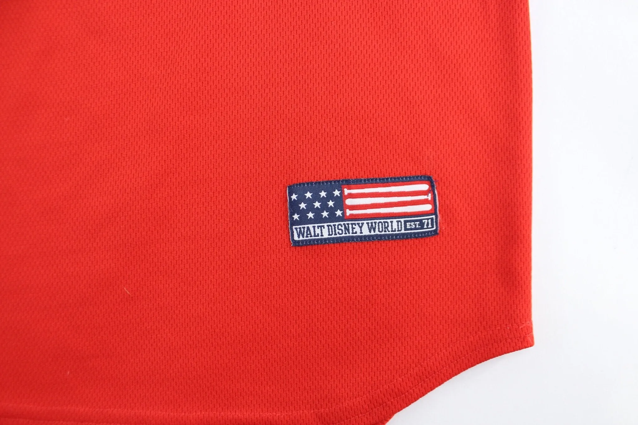 Walt Disney World Embroidered Team Mickey Baseball Jersey