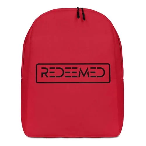 Water-Resistant Red Backpack – Spacious, Stylish, and Secure