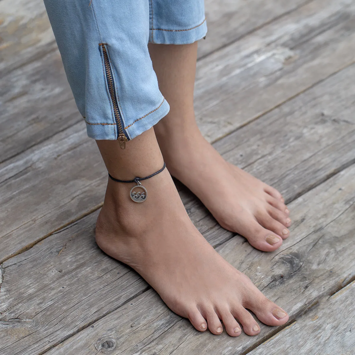Wave Anklets