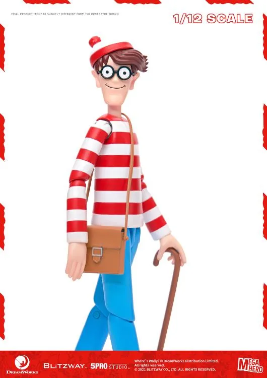 Where's Waldo? MEGAHERO Waldo 1/12 Scale Figure