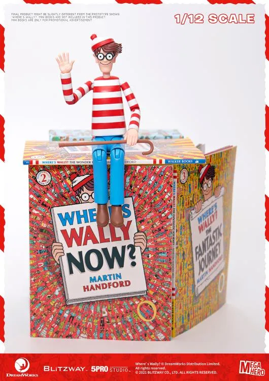 Where's Waldo? MEGAHERO Waldo 1/12 Scale Figure