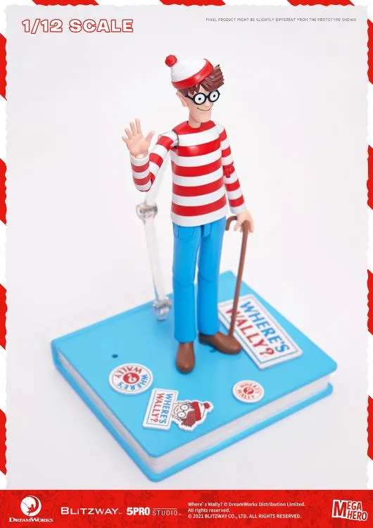 Where's Waldo? MEGAHERO Waldo 1/12 Scale Figure
