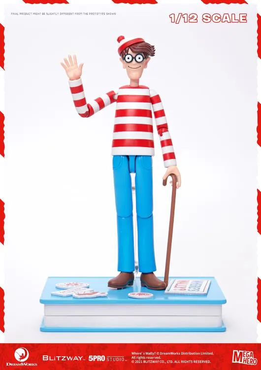 Where's Waldo? MEGAHERO Waldo 1/12 Scale Figure