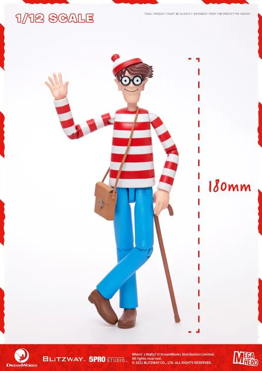 Where's Waldo? MEGAHERO Waldo 1/12 Scale Figure