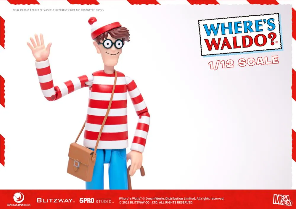 Where's Waldo? MEGAHERO Waldo 1/12 Scale Figure