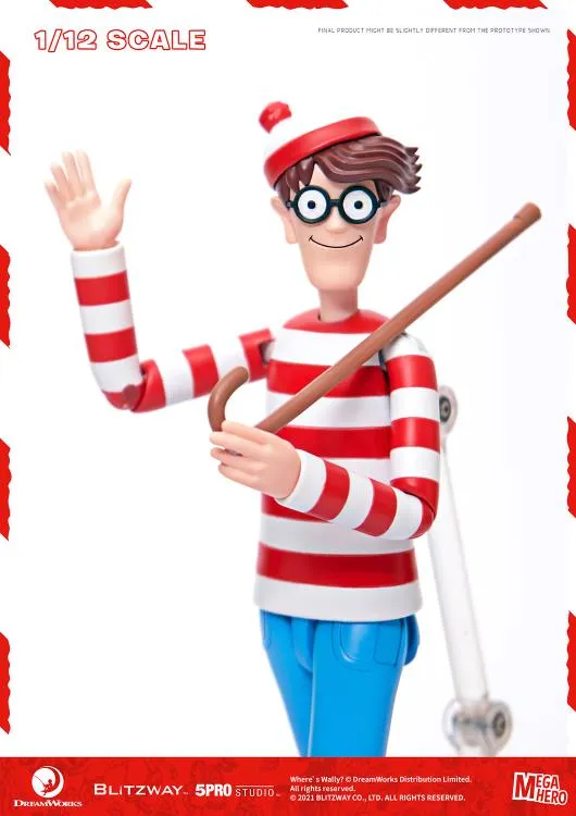 Where's Waldo? MEGAHERO Waldo 1/12 Scale Figure