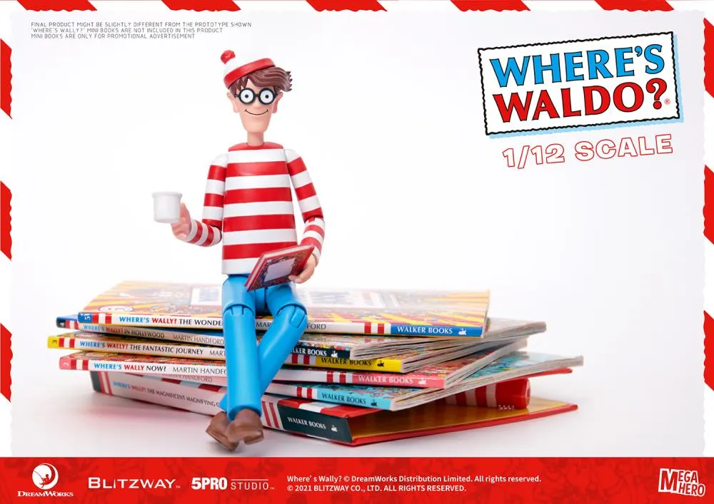Where's Waldo? MEGAHERO Waldo 1/12 Scale Figure