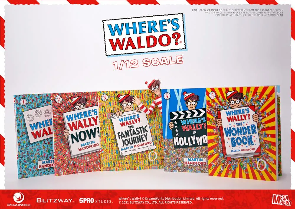 Where's Waldo? MEGAHERO Waldo 1/12 Scale Figure