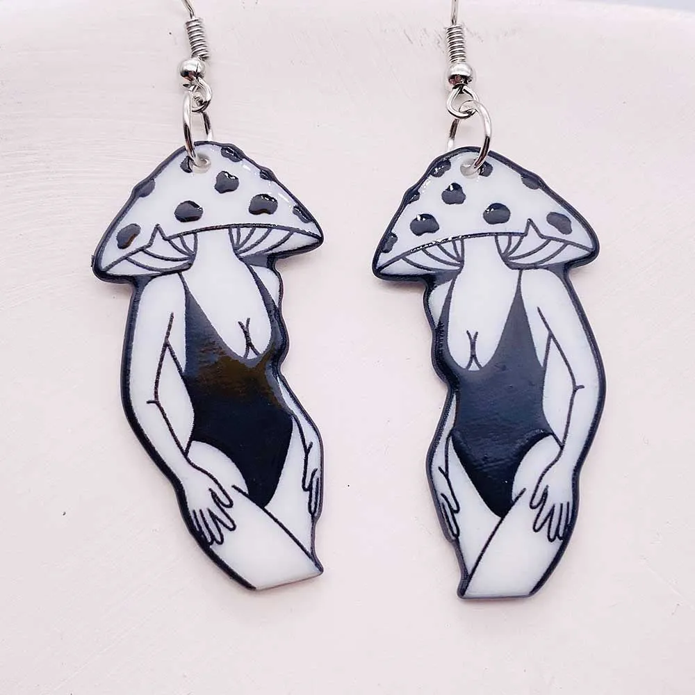 Wholesale Cartoon Character Acrylic Earrings