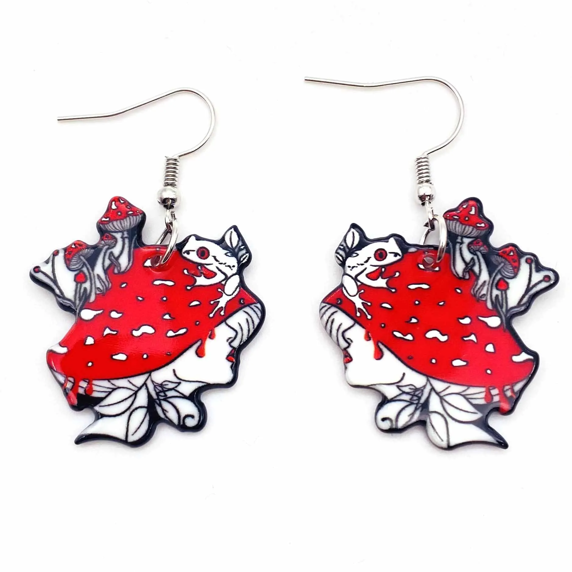 Wholesale Cartoon Character Acrylic Earrings