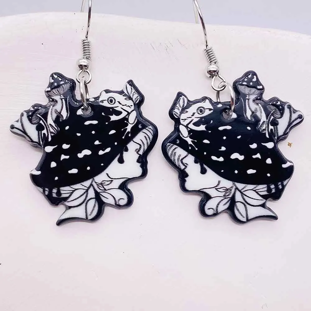 Wholesale Cartoon Character Acrylic Earrings