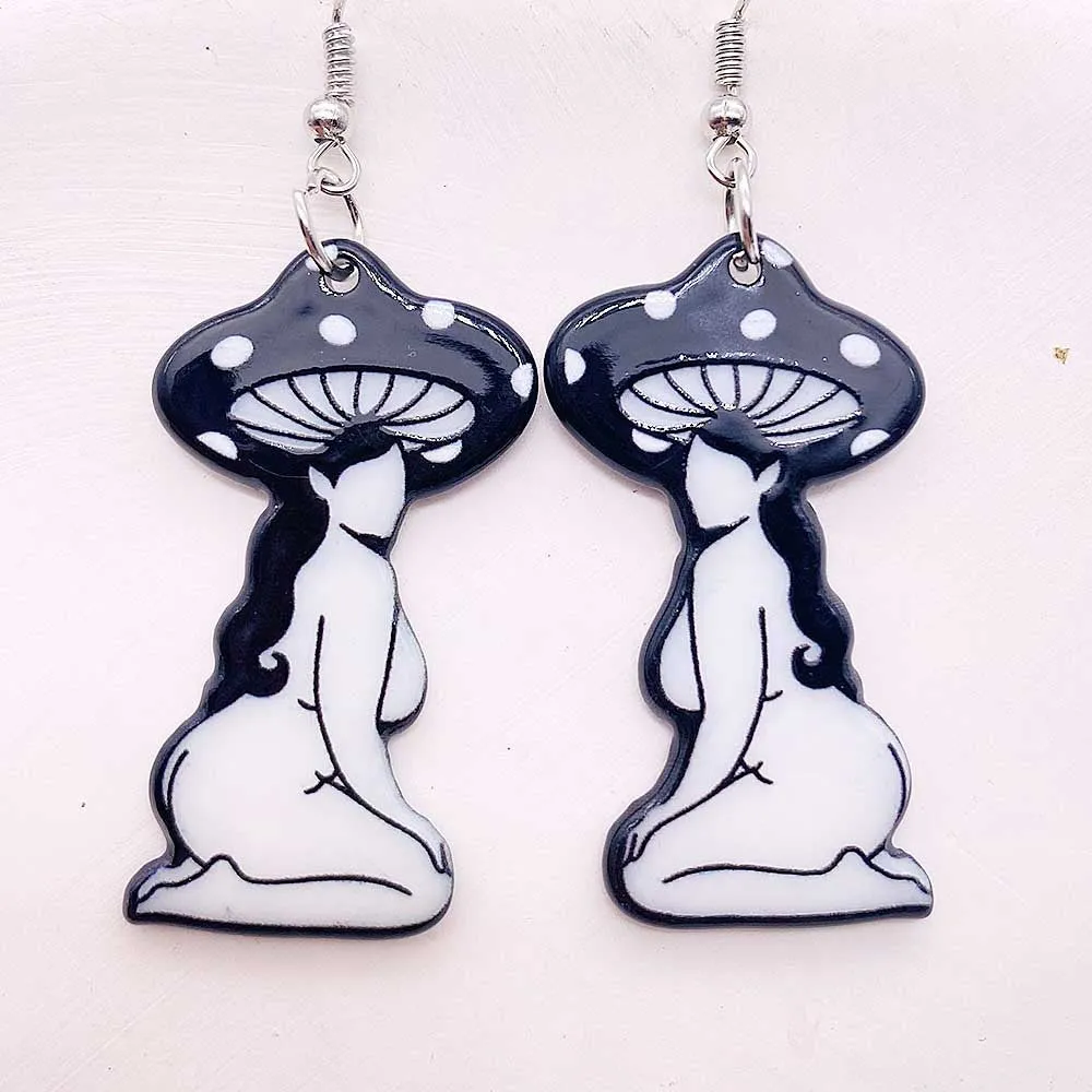 Wholesale Cartoon Character Acrylic Earrings