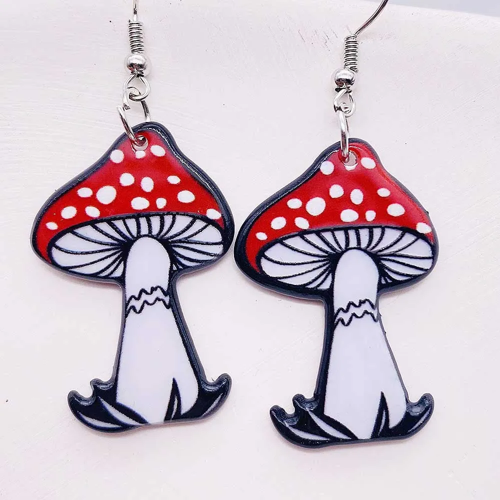 Wholesale Cartoon Character Acrylic Earrings