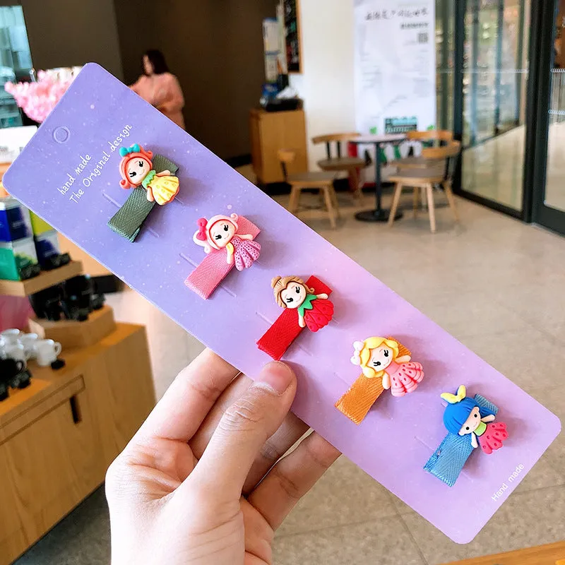 Wholesale Cartoon Flower Kids HairPin JDC-HC-Shij002