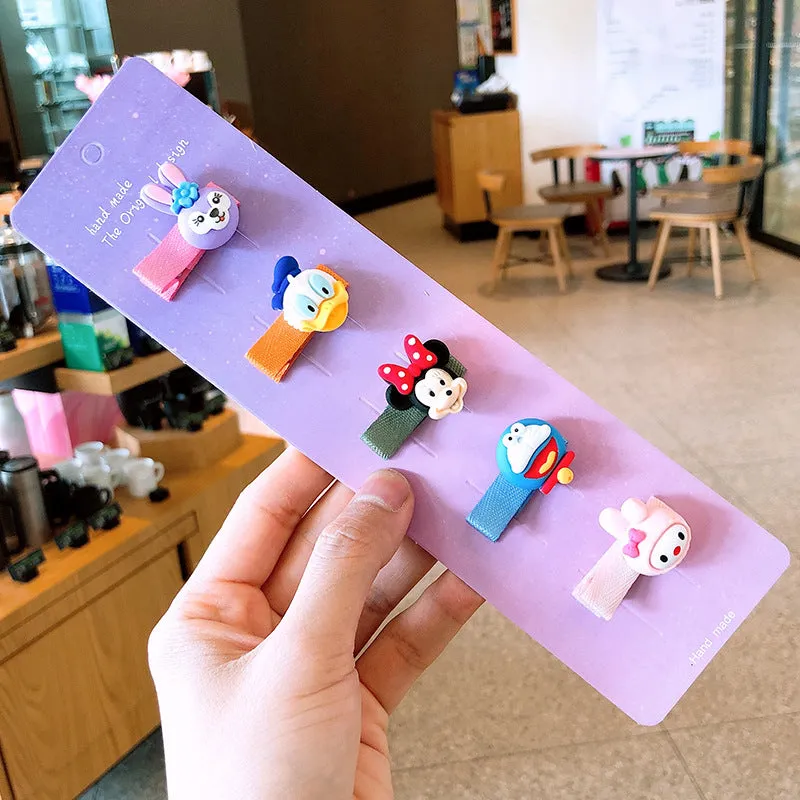 Wholesale Cartoon Flower Kids HairPin JDC-HC-Shij002