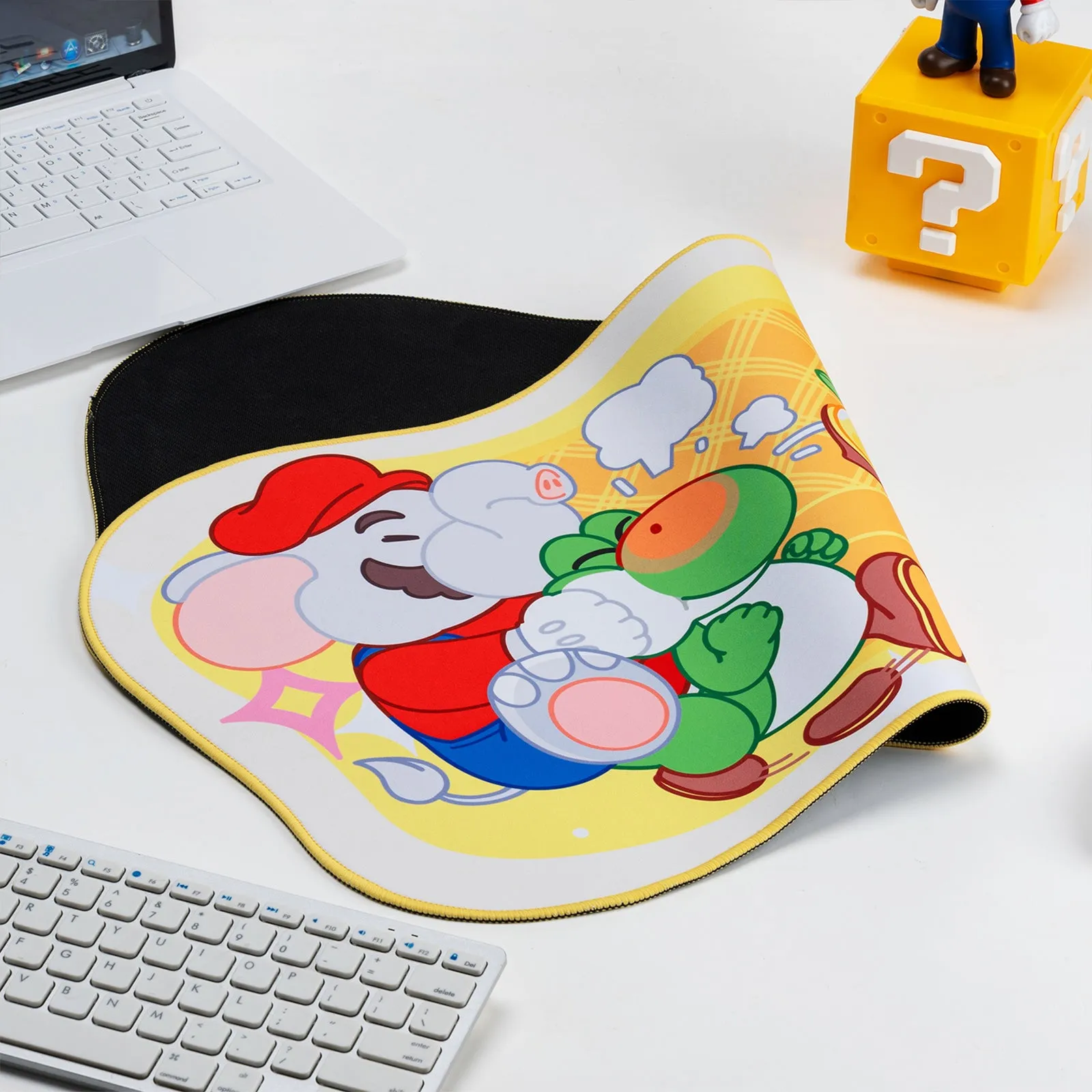 WISHAVEN Elephant Mario Mouse Pad