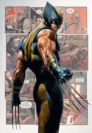 Wolverine X-Man Comic Poster