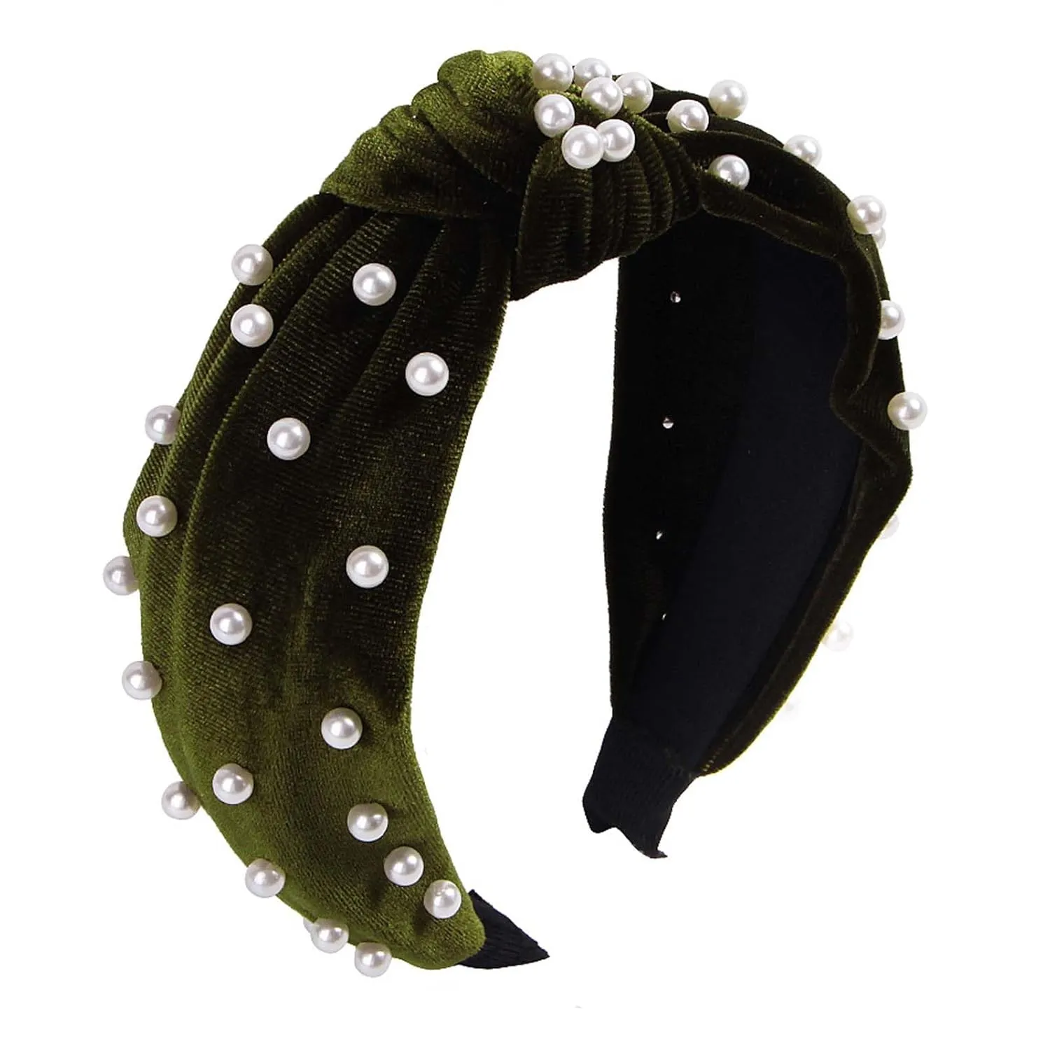 Women headbands fashion Velvet Pearl Hair Hoops Fashion Hair Accessories Valentine's Day Birthday gifts Headwear