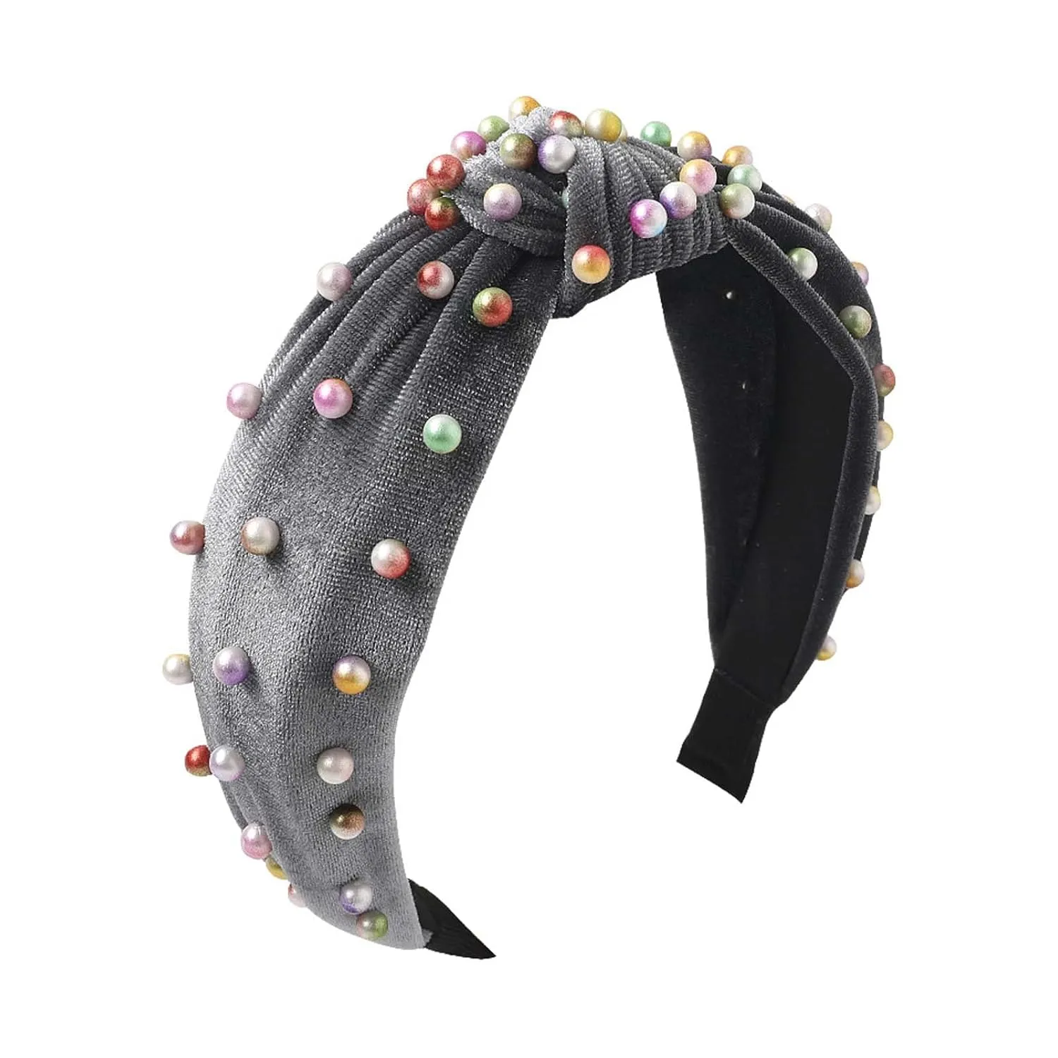 Women headbands fashion Velvet Pearl Hair Hoops Fashion Hair Accessories Valentine's Day Birthday gifts Headwear