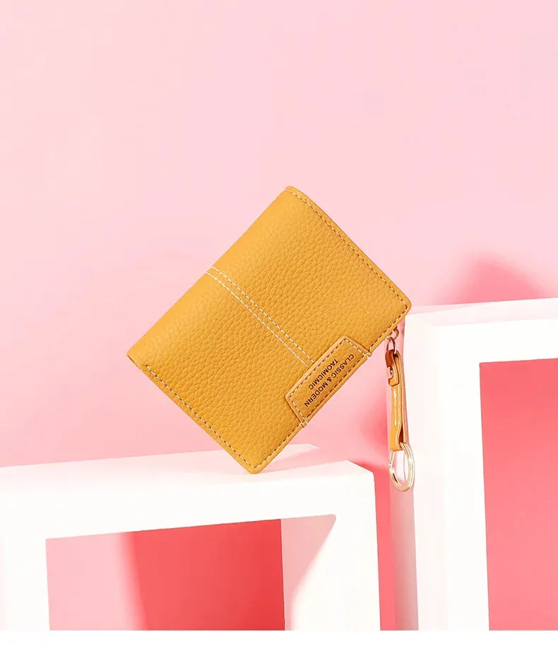 Women Soft PU Leather Coin Purse Wallet