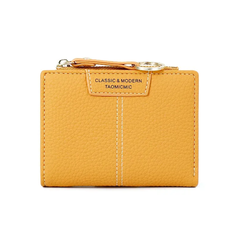 Women Soft PU Leather Coin Purse Wallet