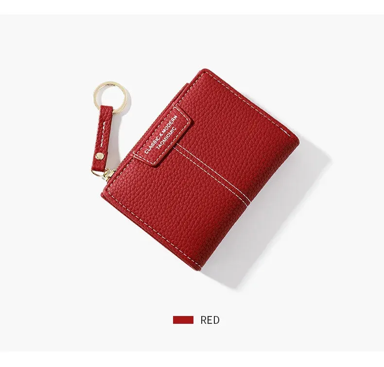 Women Soft PU Leather Coin Purse Wallet