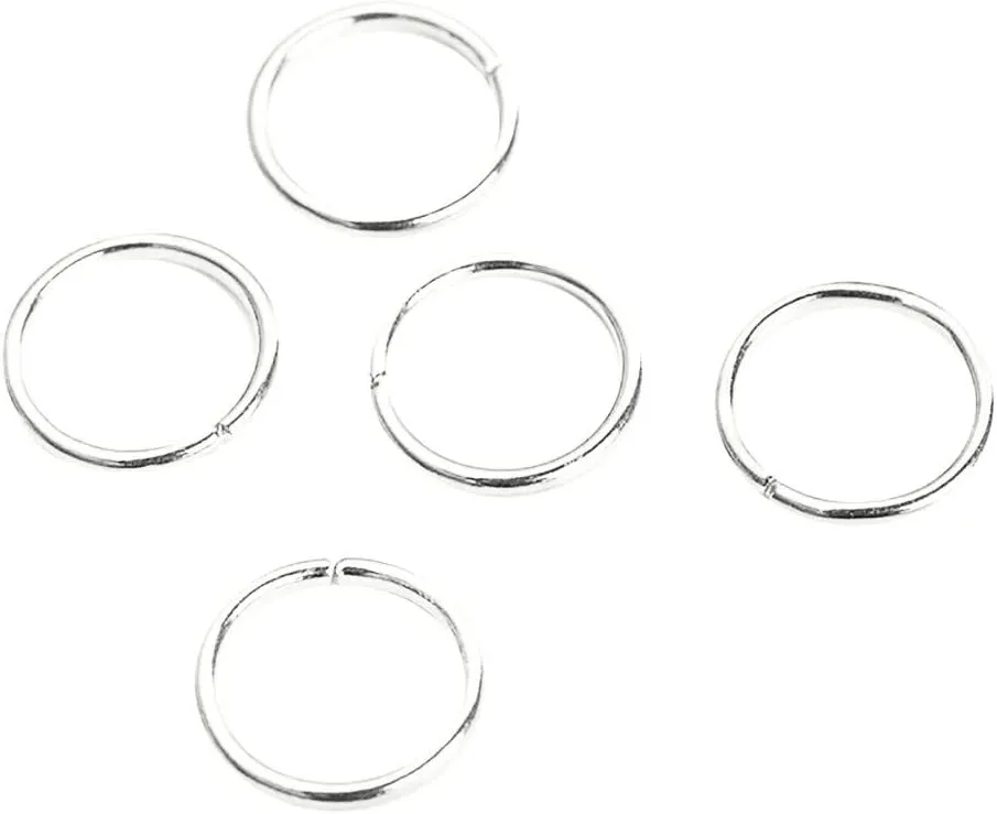Women's 5pcs Hair Rings for Braids, Loop Clips, and Hoops Fashion Hip-Hop Star Hair Clip Accessories for Dreadlocks