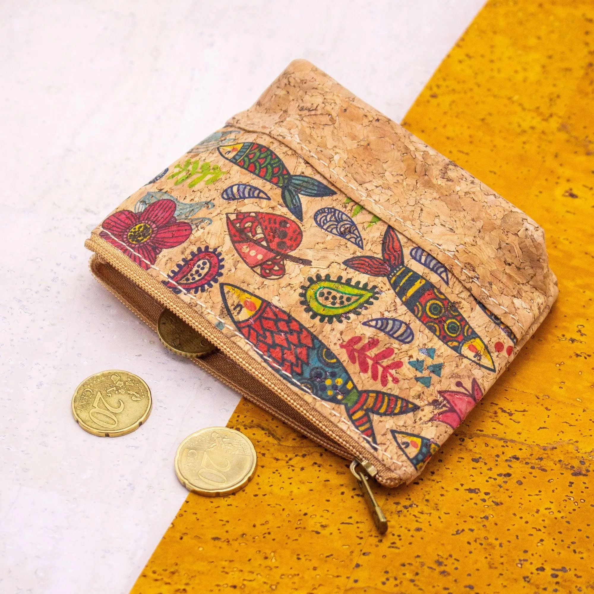 Women's cork purses BAG-2048-A (5 units)