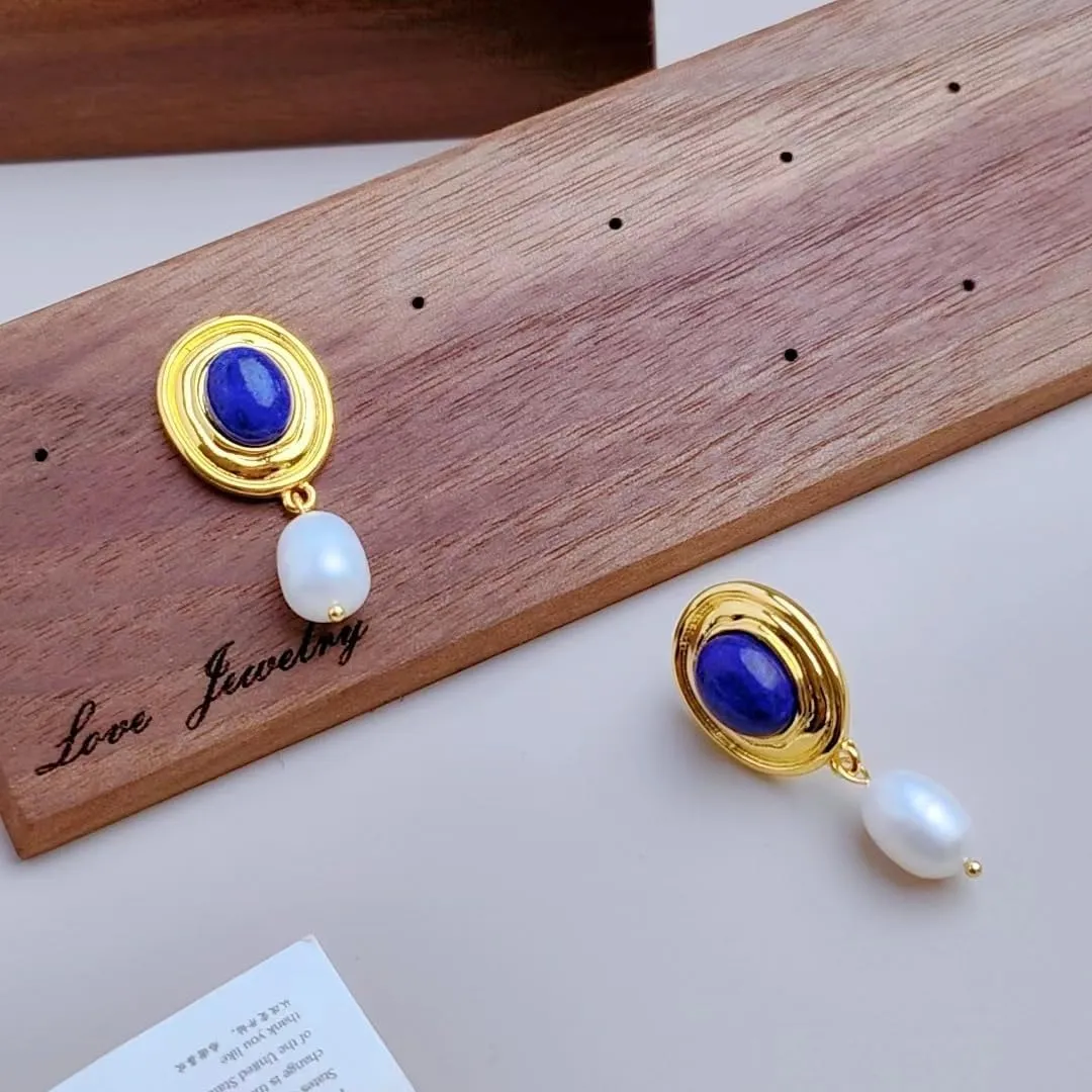 Women's Elegant Long Pendant Earrings Vintage Drop Earrings