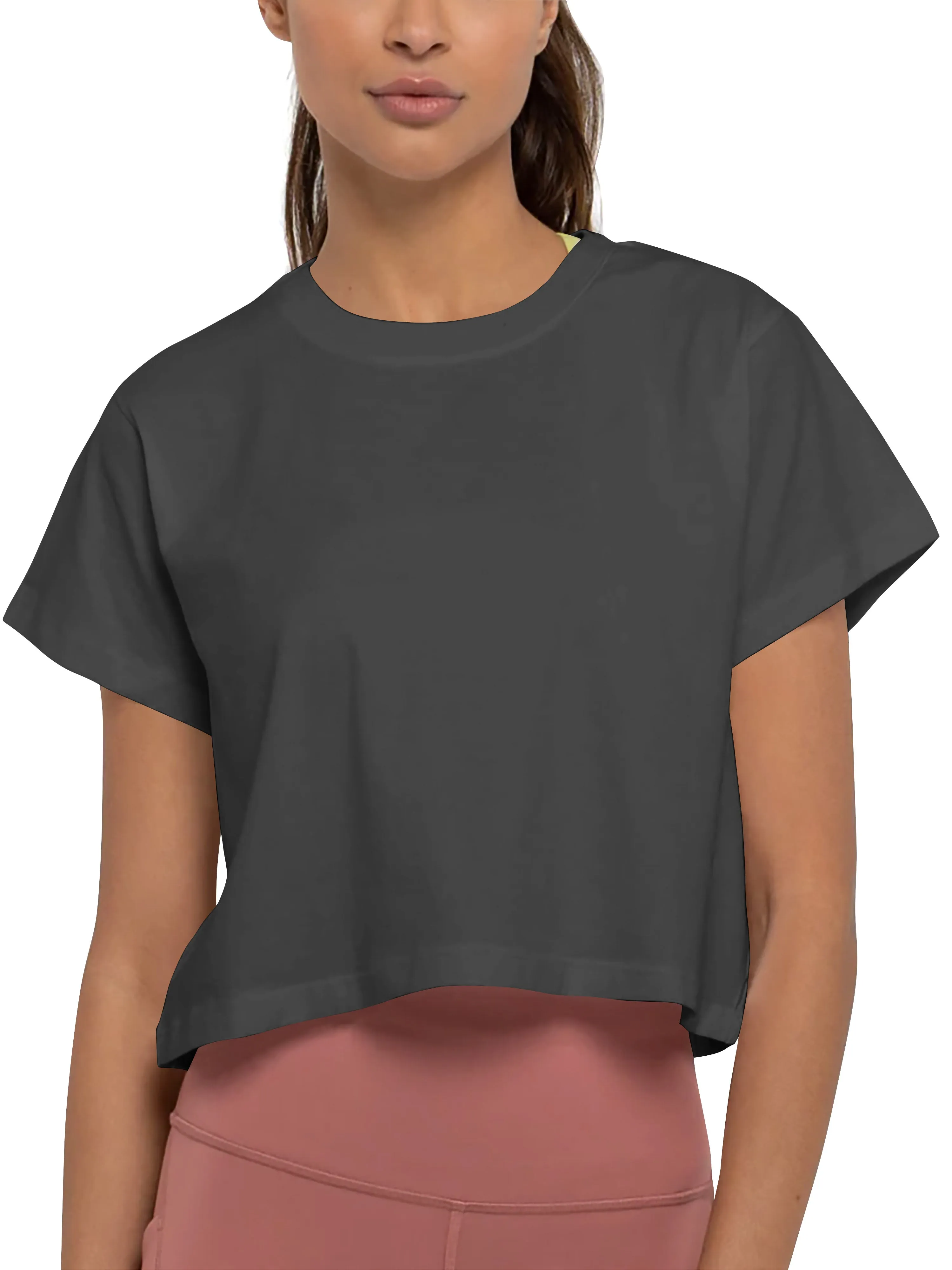 Womens High-Waist T-Shirt
