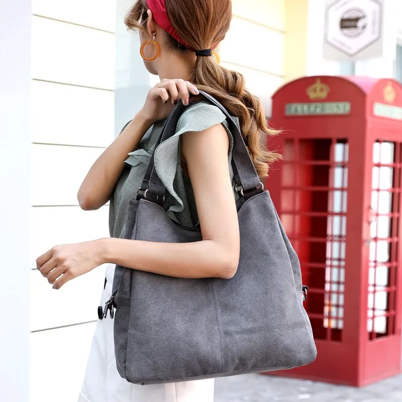 Women's Luxury Canvas Tote Bag