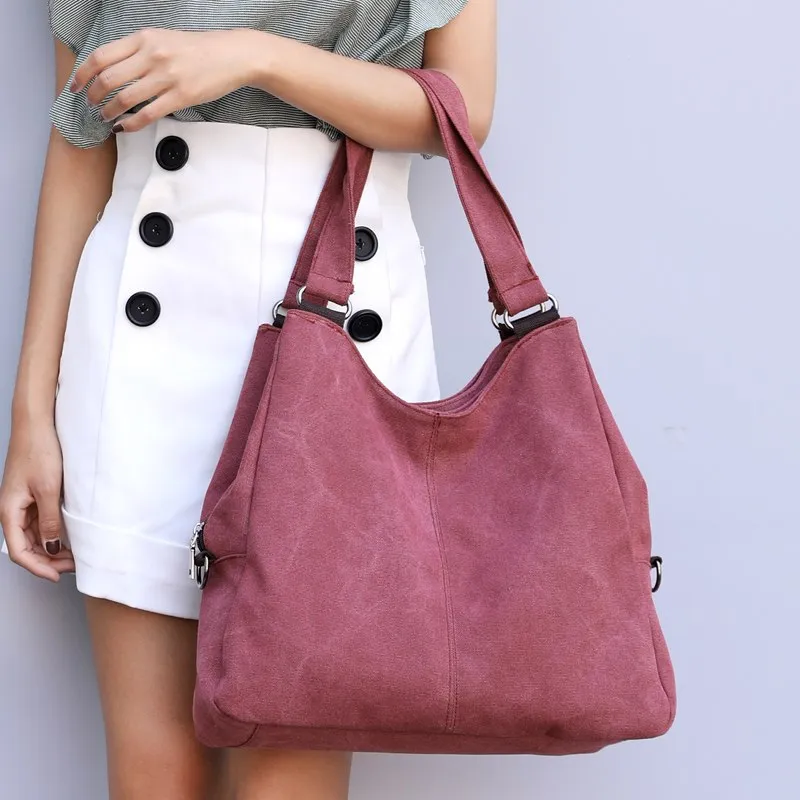 Women's Luxury Canvas Tote Bag