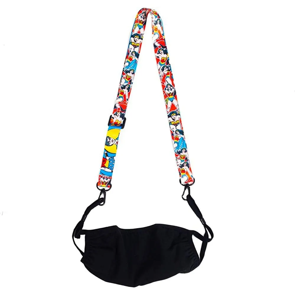 Wonder Woman Classic Comic Book Artwork Lanyard Neck Strap Id Holder