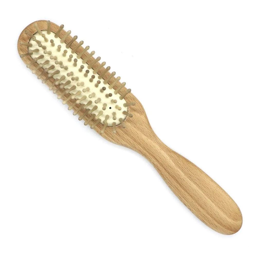 Wooden Hair Brush - Oblong