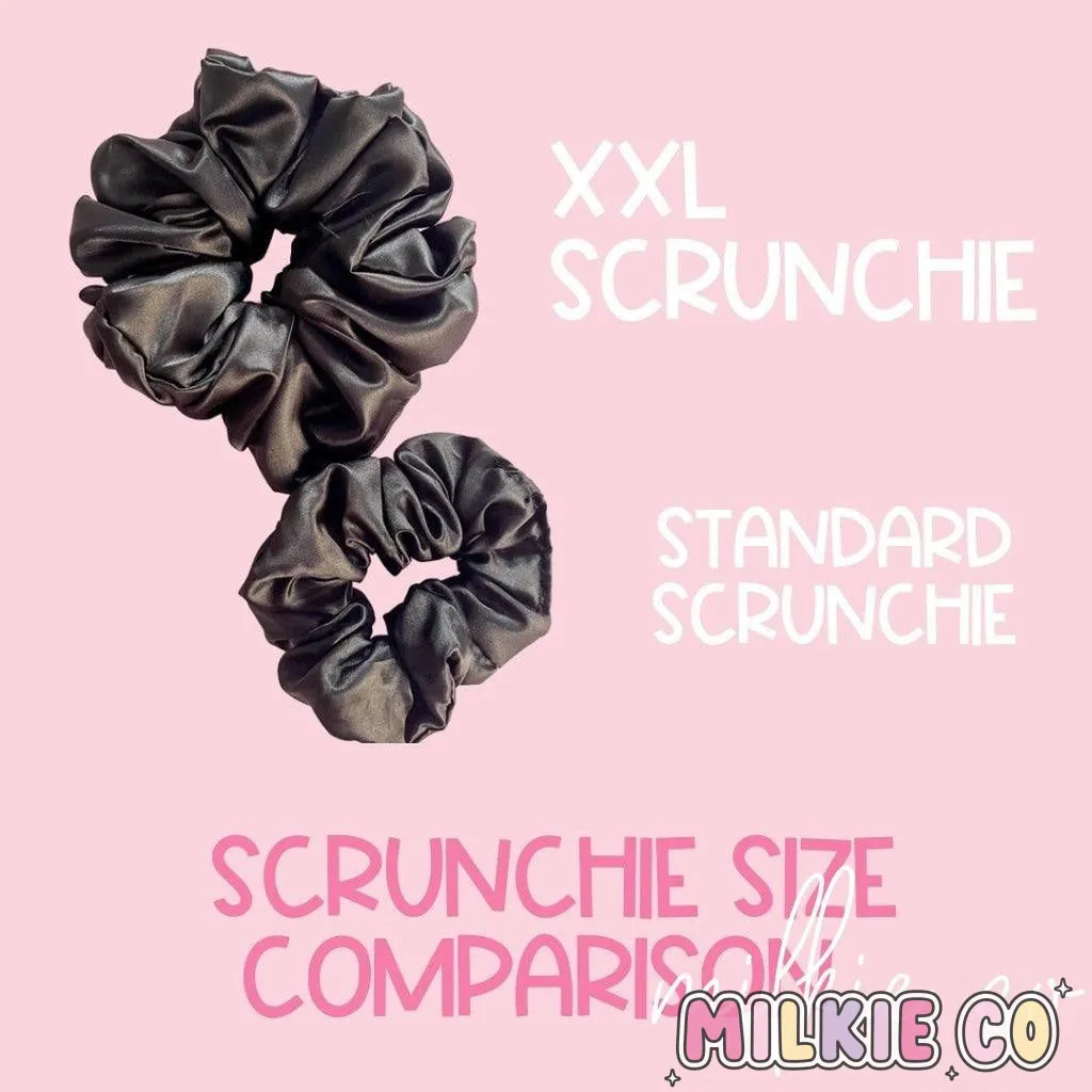 XXL Gelato Mint Satin Scrunchie