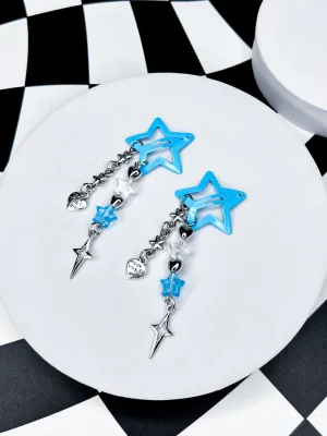 Y2K HAIR CLIPS - BLUE