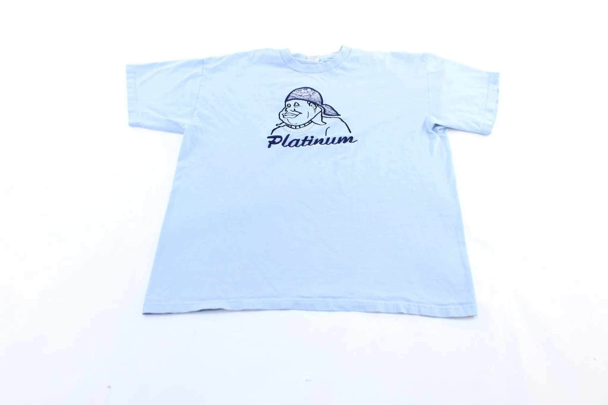 Y2K Platinum Fubu Embroidered Fat Albert T-Shirt