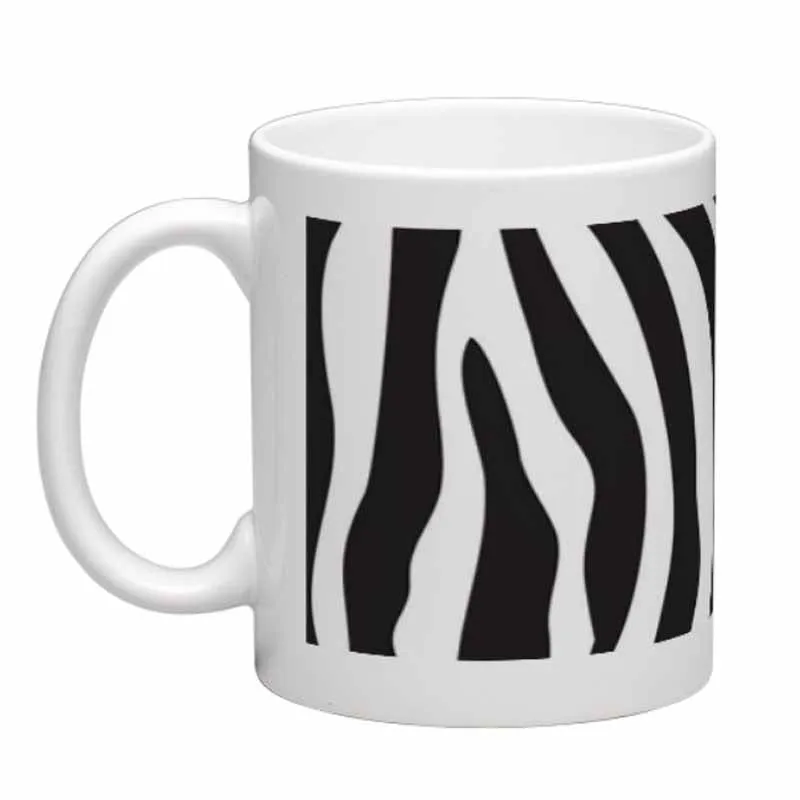 Zebra Print Mug